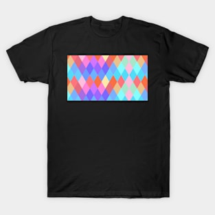 Colorful Losango Pattern T-Shirt